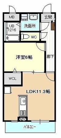 ファインライズIIの物件間取画像